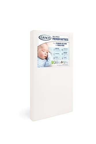 Graco Premium Crib Mattress: Green Certified, Waterproof, Machine Washable