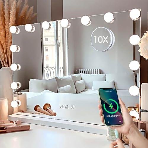 Review: Kottova Vanity Mirror with Lights – Hollywood Makeup Mirror with Smart Touch Control, USB Charging Port & Professional Design