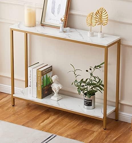 Review: Double Layer Console Table – Elegant & Functional