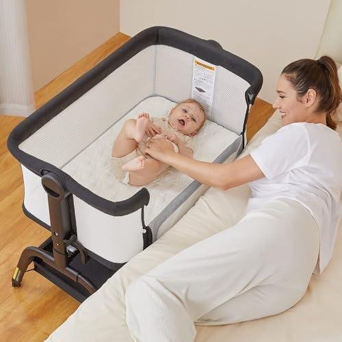 BabyBond 3-in-1 Bassinet: Comfortable, Adjustable, Safe, and Convenient