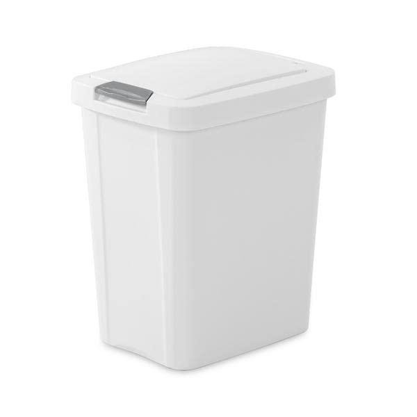 Review: Sterilite 7.5 Gal. White TouchTop™ Wastebasket