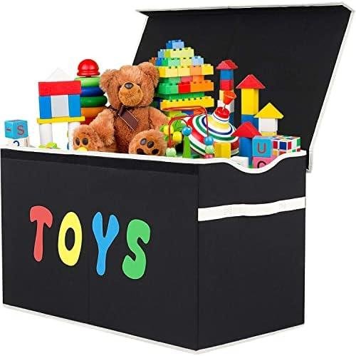 Review: YOLOXO Collapsible Toy Box Chest for Kids, Nursery, Playroom