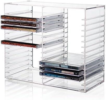 Product Review: STORi Stackable Clear CD Organizer with Rubber Feet | Holds up to 30 CD Cases