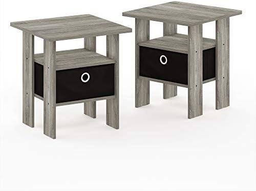 Review: Furinno Andrey Set of 2 End Tables – French Oak Grey