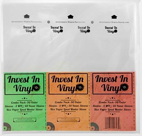 Protect Your Vinyl Collection with 100 LP Sleeve Combo Pack – Expert Review