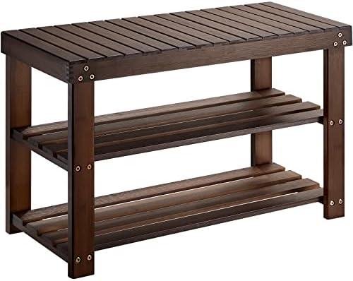 Pipishell 3-Tier Bamboo Shoe Rack Bench Review: Space-Saving & Eco-Friendly