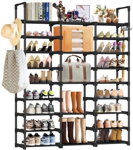 Kayfia 9 Tiers Shoe Rack: A Comprehensive Review of This Sturdy and Spacious Shoe Organizer