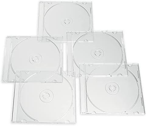 Verbatim Clear Slim Jewel Cases Review: Compact & Protective Storage Solution