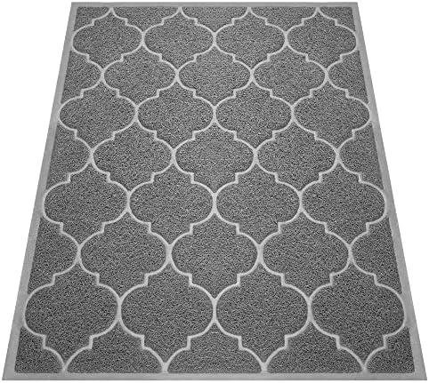 Review: Large Gray Doormat for High Traffic Areas, Entryways – Waterproof, Non-Slip, Easy Clean