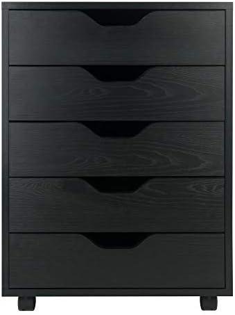 Review: Winsome Halifax 5-Drawer ‌Storage⁣ Cabinet in Black