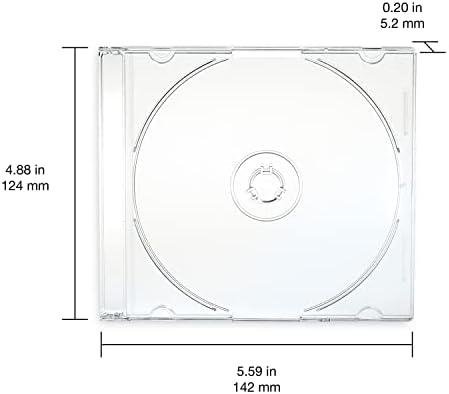 Verbatim Clear Slim Jewel Cases Review: Compact & Protective Storage ⁣Solution