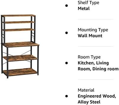 Review: VASAGLE Kitchen Baker's​ Rack with Storage and 6-Tier Shelves