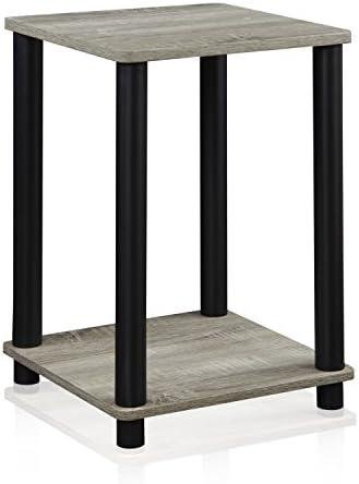 Product Review: FURINNO Turn-N-Tube Haydn End Table – French Oak Grey/Black