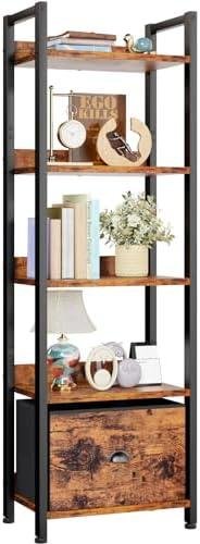 Review of Furologee 5 Tier Bookshelf: Organize Your Space in Style