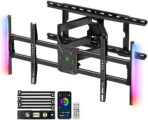 Greenstell TV Mount Review: Full Motion TV Bracket with LED Lights