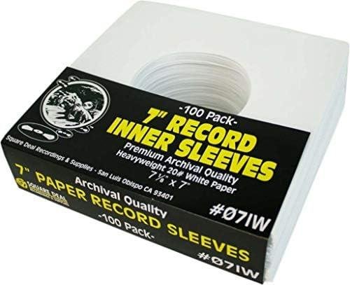 Review: (100) Archival Quality Acid-Free Inner Sleeves for 7″ Vinyl Records