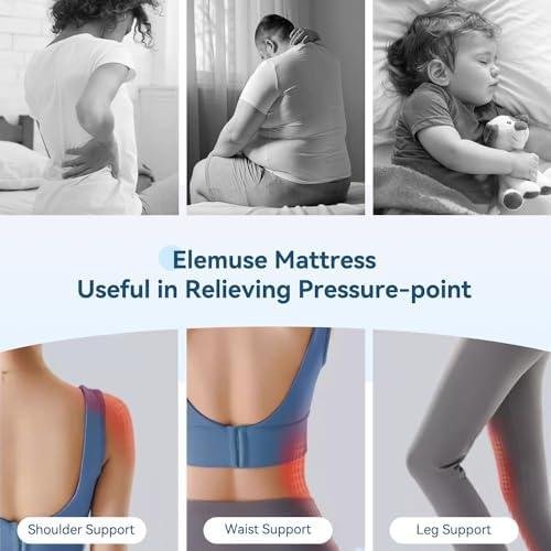 Review: ELEMUSE 5 Inch Twin ⁤Mattress with ⁤Pillowtop ⁢&‌ Gel ‍Memory⁤ Foam