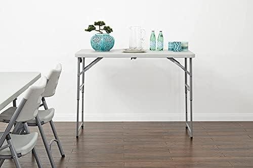 Review: Office Star ‌Resin 4ft Height Adjustable Folding Table