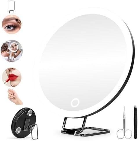 5X Makeup Magnifying Mirror with 3 Color⁤ Lights:‍ A​ Honest Review