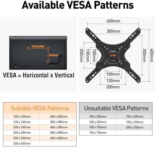 Review: ELIVED Long Arm TV Mount for 26-65 Inch TVs