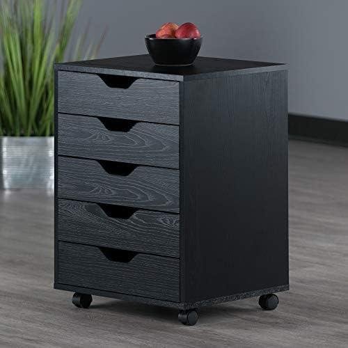 Review: Winsome Halifax ⁢5-Drawer⁣ Storage Cabinet in Black