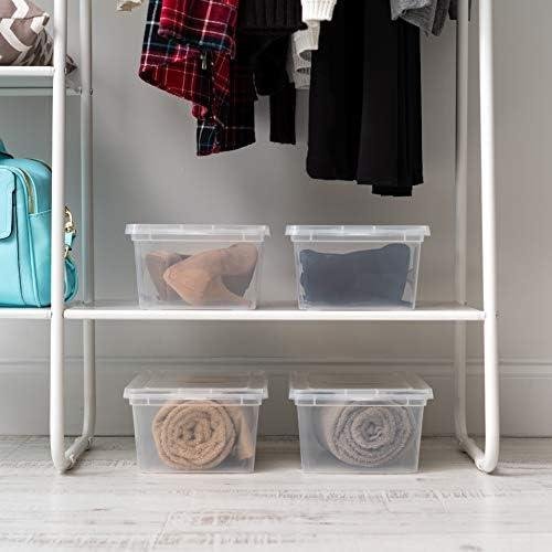 IRIS USA 6.7 Quart Plastic ⁣Storage Bin Tote Review: Organize Your Space with Ease