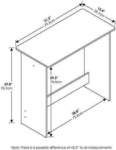 Review of FURINNO Simplistic Study Table: A Perfect Fit for Your Space and Budget