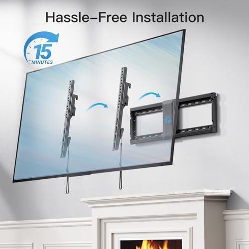 Review: Pipishell Tilting TV‍ Wall Mount for 37-82⁢ inch TVs - Sturdy, Low Profile ⁢Design