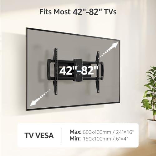 In-Depth Review of MOUNTUP Full Motion⁢ TV Wall Mount for 42-82 inch TVs: MU0028