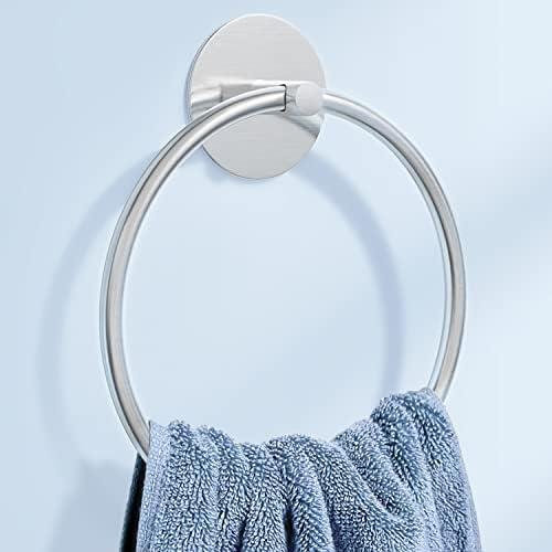 Susswiff Nickel Brushed Bathroom Towel Ring - Modern & Easy-to-Install⁣ Towel Holder Review