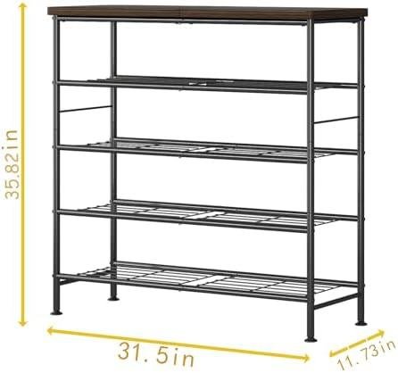 Product Review: 5 Tier Shoe Rack Organizer ‌- Stylish and Space-Saving