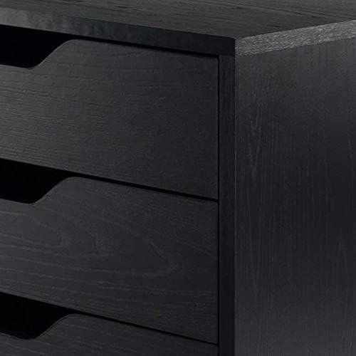 Review: Winsome Halifax 5-Drawer Storage Cabinet in Black