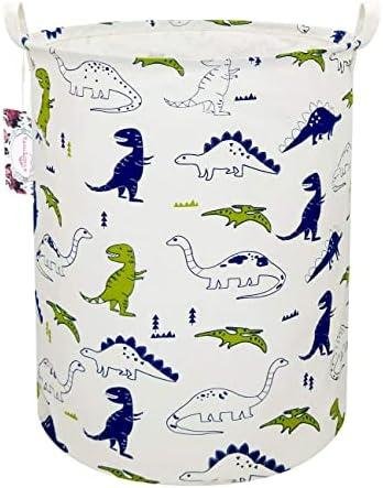 Review:⁢ Dinosaur​ Laundry Basket ‌- Cute Kids Hamper Toy Storage Bin