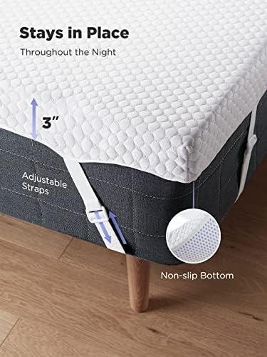 PERLECARE⁤ 3 Inch Gel Memory Foam Mattress Topper: A Detailed Review