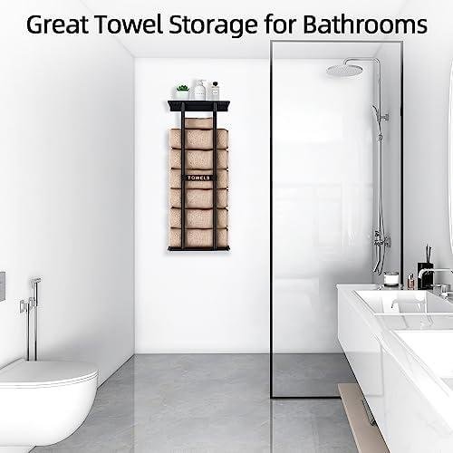 Product Review: STWWO Bathroom Towel Storage Rack -‌ Efficient and Stylish Storage Solution