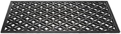 Review of ⁢DII Rubber Doormats Collection: All Weather, 18x30, Lattice