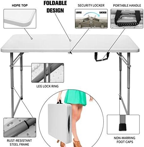 Review: 4ft Portable Heavy Duty Folding Table