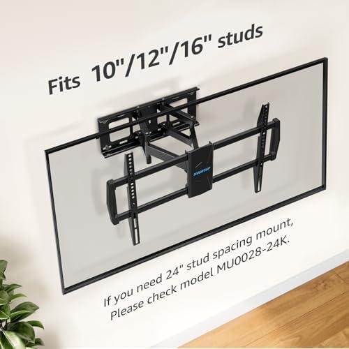 In-Depth Review​ of MOUNTUP⁢ Full Motion TV Wall Mount for 42-82 inch TVs: MU0028