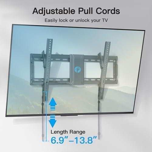 Review: Pipishell Tilting ⁣TV Wall⁤ Mount for 37-82 inch TVs - Sturdy,‍ Low Profile Design