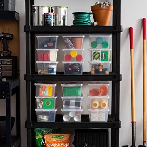 IRIS USA 6.7 Quart Plastic Storage Bin Tote Review: Organize Your Space​ with Ease