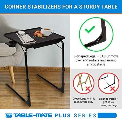 Review: Table-Mate II Plus TV Tray Table - Folding ‌Couch Trays for Eating