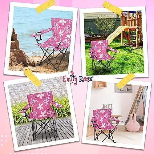 Emily Rose ‍Pink Kids Folding Chair Review: Safe, Stylish & Portable!