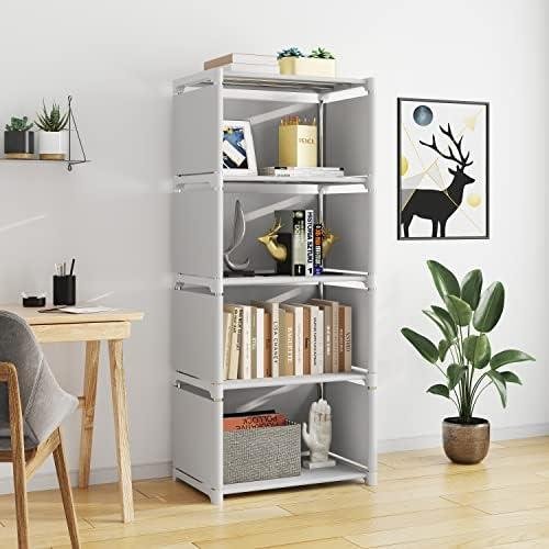 Review:‌ RIIPOO⁢ 4-Cube Organizer Shelf – Small Spaces Storage Solution