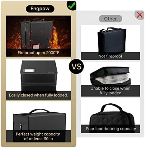 ENGPOW Fireproof CD Case Review: 400 Capacity Organizer for Home, Office & Travel