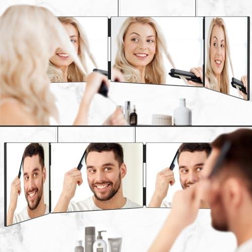 Review:​ OLIBUY 3 Way Mirror for Hair Cutting & Makeup