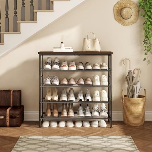 Product Review: 5 Tier Shoe Rack Organizer - Stylish and Space-Saving