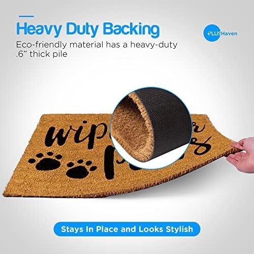 PLUS Haven Coco Coir Door Mat: A​ Stylish & Durable Welcome Addition to Your Home