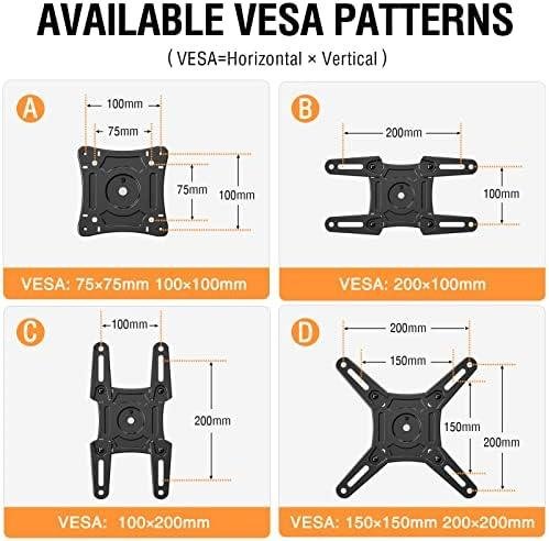 ELIVED Full Motion ⁤TV Wall Mount Review: VESA ‍200x200mm, 33 lbs