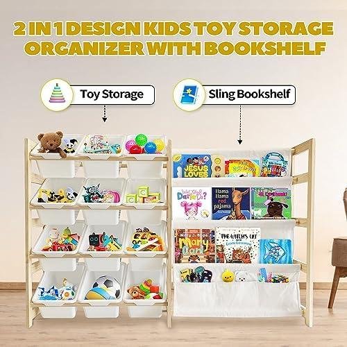 Experlamb Toy Storage Organizer Review: 4-Tier Shelf for Toys and⁣ Books