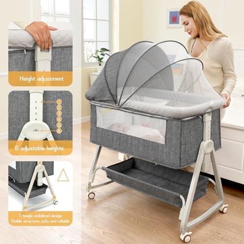 Review: Baby Baby 3 in 1 Bassinet with Adjustable Height & Storage